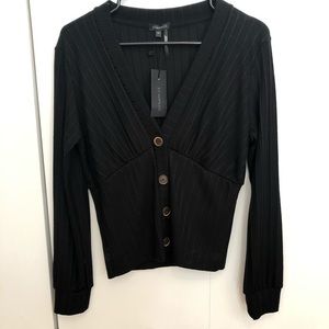 NWT | Dynamite Ribbed Cardigan Top